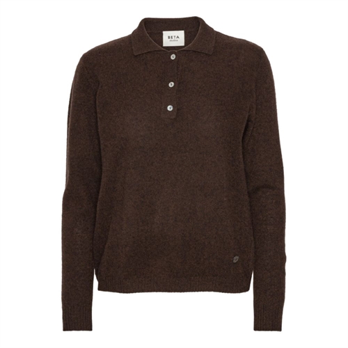 BETAB STUDIOS KASSANDRA POLO COFFEE BROWN